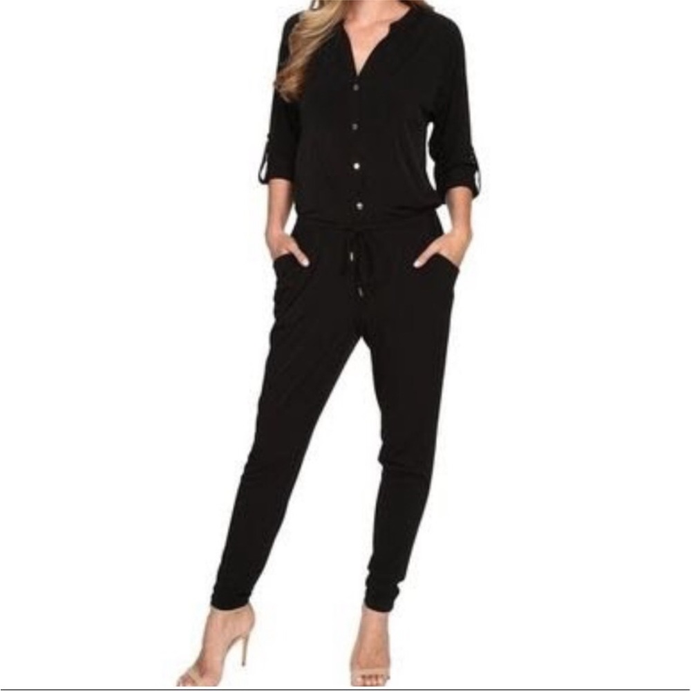 NWT MICHAEL Michael Kors Jersey Jumpsuit - Picture 1 of 11